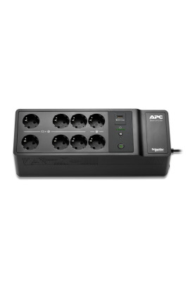APC Джерело безперебійного живлення Back-UPS 550VA/300W, USB charging port, USB, 6+2 Schuko