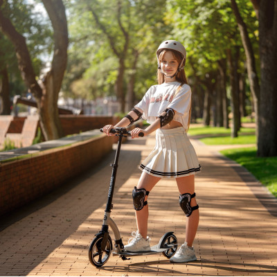 Miqilong Самокат Beagle Сірий