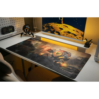 GravaStar Ігрова поверхня SHARK, XL (900х450х3мм), чорний