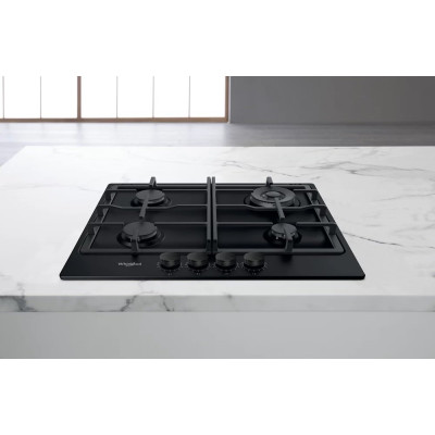 Whirlpool Варильна поверхня газова, 60см TKRL661NB