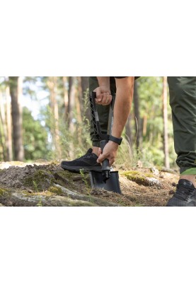 2E Tactical Лопата тактична Fox One Black складна, 59 см, 1.1 кг