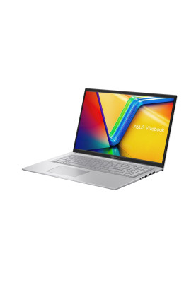 ASUS Ноутбук Vivobook 17 X1704VA-AU756 17.3" FHD IPS, Intel i3-1315U, 16GB, F512GB, UMA, NoOS, Сріблястий