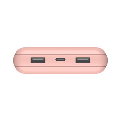 Belkin Портативний зарядний пристрій 20000mAh, 15W Dual USB-A, USB-C, rose gold