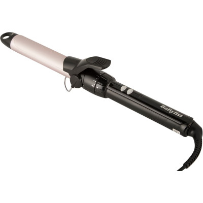BaByliss Щипці для завивки, C325E, 25 мм, 90 Вт, чорний