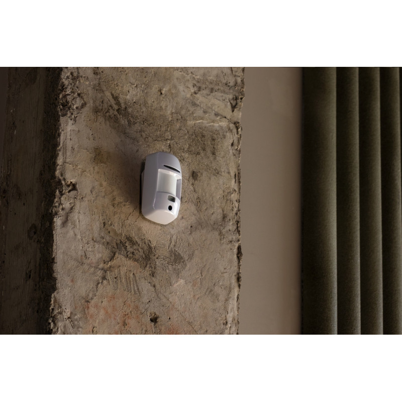 U-Prox Датчик руху з камерою фото за запитом PIR Cam White, бездротовий, білий