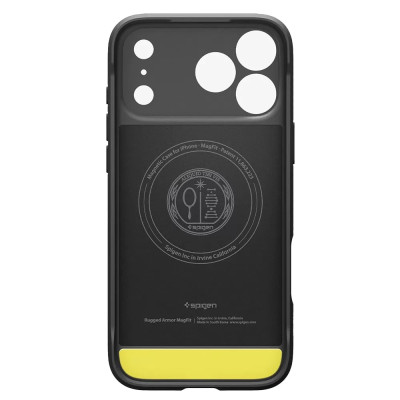 Spigen Чохол Spigen для iPhone 17 Pro, Rugged Armor MagFit, Matte Black