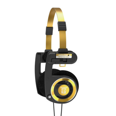 Koss Навушники On-Ear Koss Porta Pro Classic, 3.5 mini-jack, 1.2м, Чорний Золото
