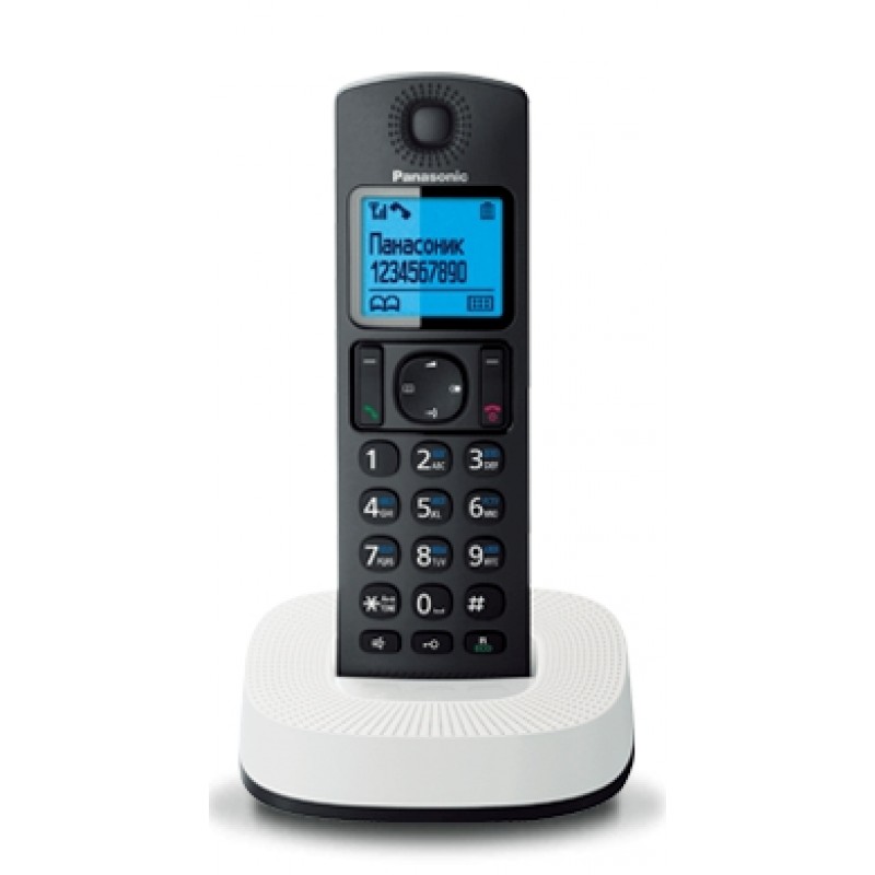 Panasonic Радіотелефон DECT KX-TGC310UC2 Black-White