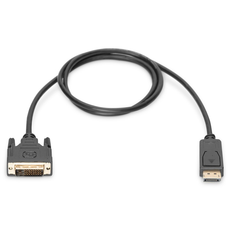 Digitus Кабель DisplayPort-DVI-D (AM/AM) 2m, black