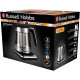 Russell Hobbs Електрочайник Attentiv Kettle, 1.7л, Strix, скло, база зі сховищем для шнура, сірий