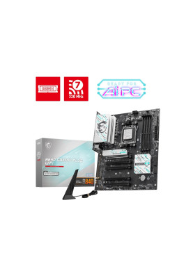 MSI Материнcька плата B840 GAMING PLUS WIFI sAM5 B840 4xDDR5 M.2 HDMI WiFi BT ATX