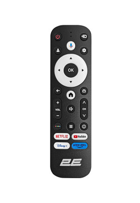 2E Телевізор 65" LED 4K 60Hz Smart Google TV Black
