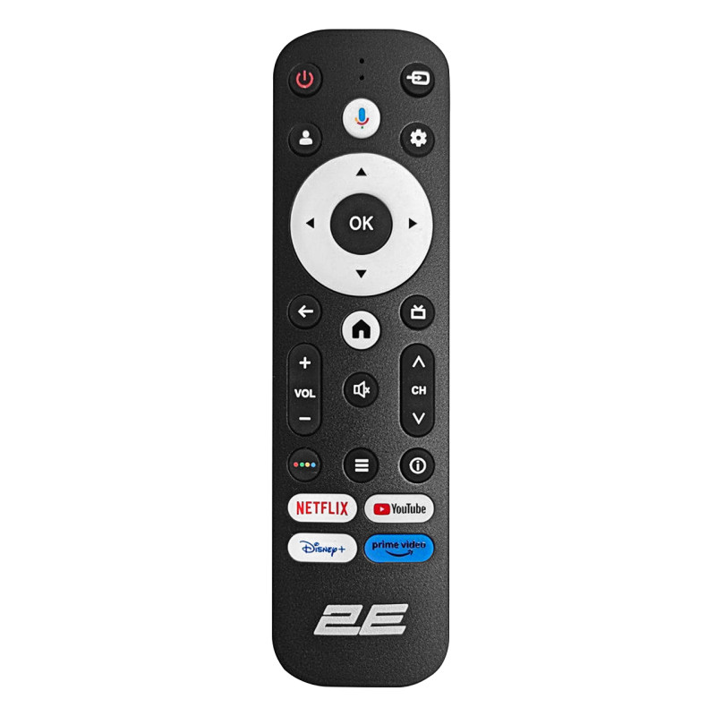 2E Телевізор 65" LED 4K 60Hz Smart Google TV Black