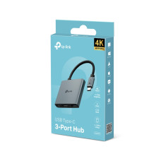 TP-Link Хаб USB UH3020C USB-C > 1xUSB3.0/1xUSBC (PD 100W)/1xHDMI