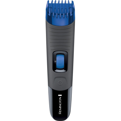 Remington Тример Beard Boss Pro, для бороди, вусів і голови, мережа+акум., насадок-1, титан.напил., чорно-синій