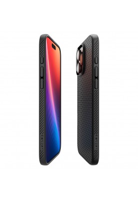 Spigen Чохол для iPhone 16 Pro Max, Liquid Air, Matte Black