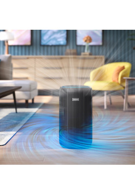 Philips Очисник повітря PureProtect 3200, 135м2, 520м3/год, HEPA +вугільний фільтр, Wi-Fi, 5 режими, синьо-сірий