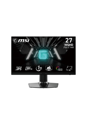 MSI Монітор 27" G272QPF-E2 2xHDMI, DP, Audio, IPS, 2560x1440, 180Hz, 1ms, sRGB 125%, FreeSync, Pivot