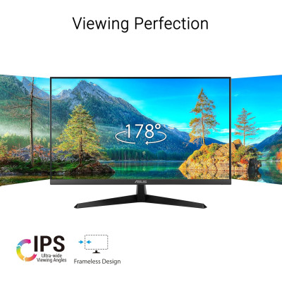 ASUS Монітор 27" VY27UQ 2xHDMI, DP, MM, IPS, 3840x2160, sRGB 99%, AdaptiveSync, HDR10