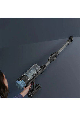 Rowenta Пилосос безпровідний X-Force Flex 14.80 Animal Aqua, 240Вт, вологе прибирання, конт пилок -0.65л, автон. робота до 90хв, HEF system 99,9%, чорно-синій