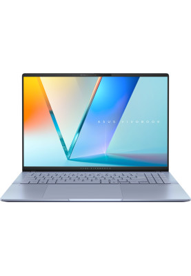 ASUS Ноутбук Vivobook S 16 S5606CA-RI142W 16" 3K OLED, Intel Ultra 7 255H, 32GB, F1TB, UMA, Win11, Синій
