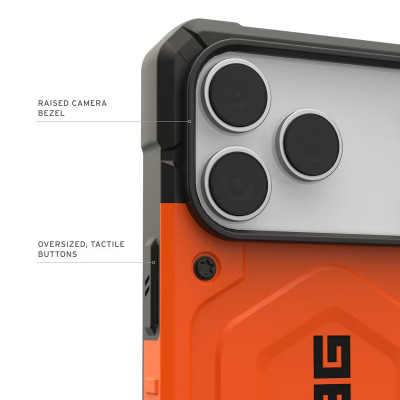 UAG Чохол UAG для iPhone 17 Pro Max, Pathfinder MagSafe, Orange