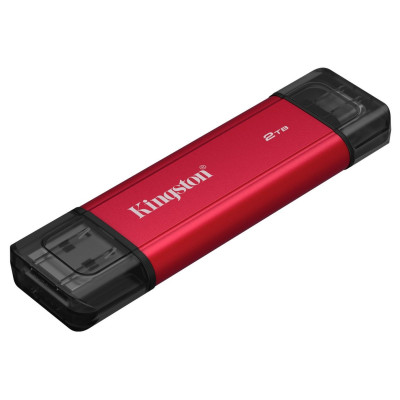 Kingston Портативний SSD Kingston 2TB USB 3.2 Gen 2 Dual USB-A R1050/W950MB/s