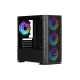 2E Gaming Корпус Calleo GB700 без БЖ 2xUSB3.0, 1xUSB2.0, 4x120мм ARGB, VGA 320мм, LCS ready, контролер з пультом, TG Side Window, mATX, чорний