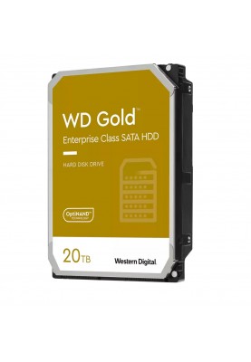 WD Жорсткий диск 20TB 3.5" 7200 512MB SATA Gold