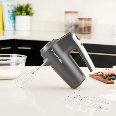 Russell Hobbs Міксер ручний Desire Matte Charcoal, 185Вт, чорно-сірий