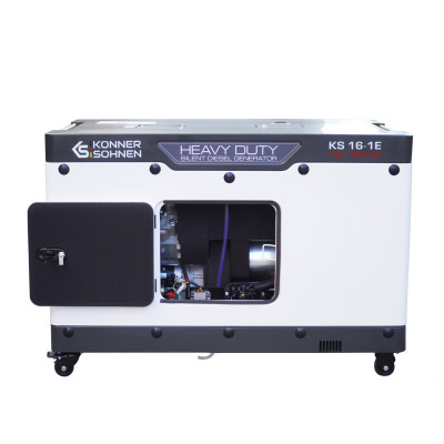 Könner & Söhnen Генератор дизельний KS 16-1E 230В 16/15кВт АВР(ATS) електростартер 360кг