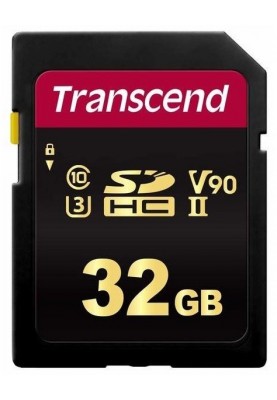 Transcend SDXC/SDHC 700S[Карта пам'яті SD 32GB C10 UHS-II U3 R285/W220MB/s 4K]