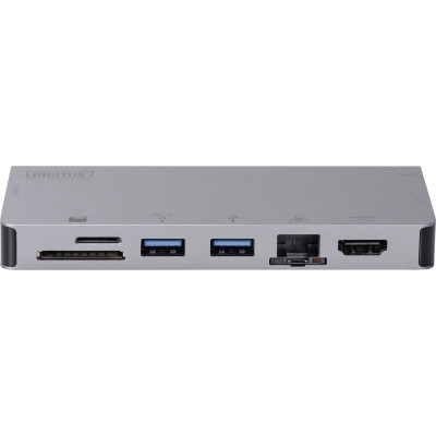 Digitus Док-станція Travel USB-C, 8 Port