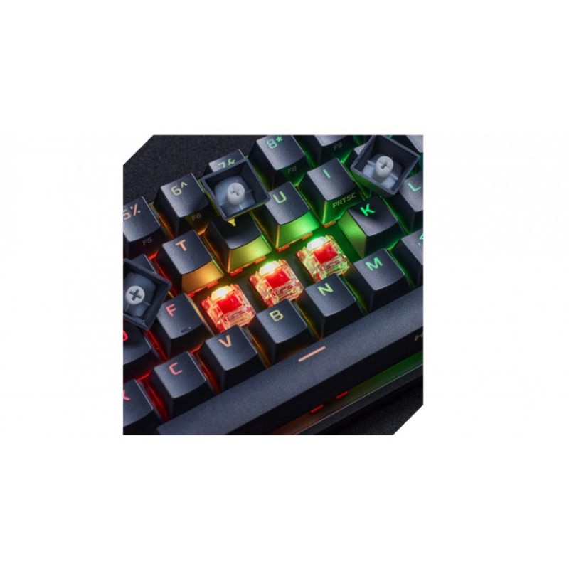 HyperX Клавіатура  Alloy Origins 65 Red USB RGB ENG/RU, Black