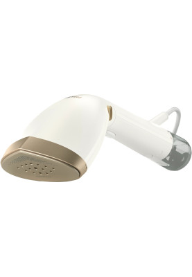Philips Відпарювач компактний Series 7000, 1500Вт, 100 и 200мл, паровий удар -28гр, рукавичка, чохол, нерж. сталь, білий