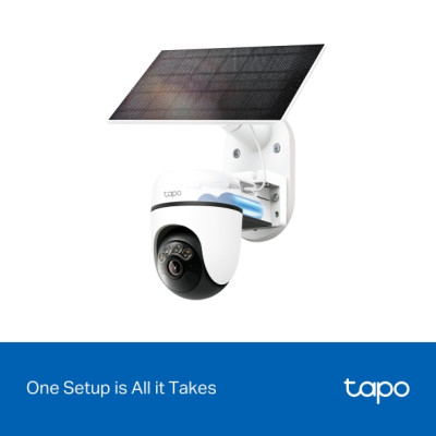 TP-Link Комплект розумної бездротової камери TAPO C630 KIT 3K та сонячної панелі