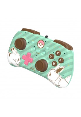 Hori Геймпад провідний Horipad Mini (Pikachu & Eevee) для Nintendo Switch, Green