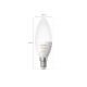 Philips Hue Лампа розумна E14, 5.2W(40Вт), 2200K-6500K, Tunable white, ZigBee, Bluetooth, димування, 2шт