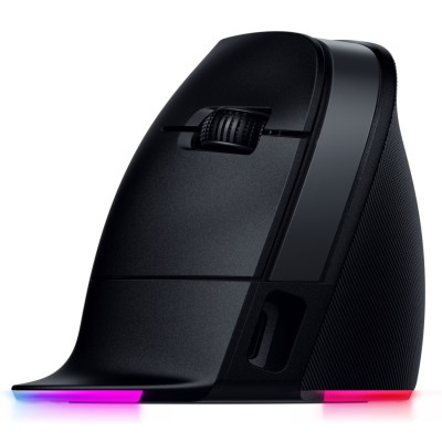 Razer Миша Pro Click V2, USB-A/WL/BT, Vertical Ed., чорний