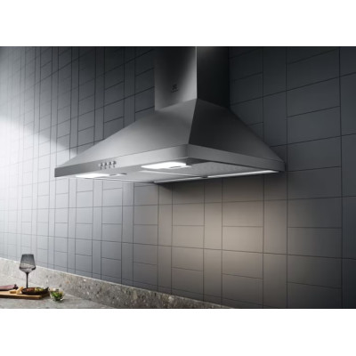Electrolux Витяжка купольна, 59см, 420м3г, нерж