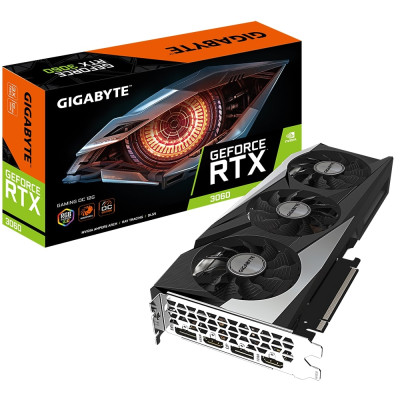 Gigabyte Відеокарта GeForce RTX 3060 12GB GDDR6 GAMING OC 2.0