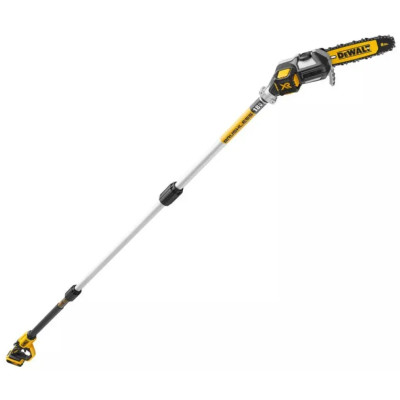 DeWALT Висоторіз ланцюговий акумуляторний безщітковий 18В шина 20см штанга 180-280см 4.0кг без АКБ та ЗП