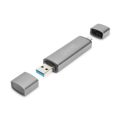 Digitus Кардрідер USB-C/USB 3.0 SD/MicroSD