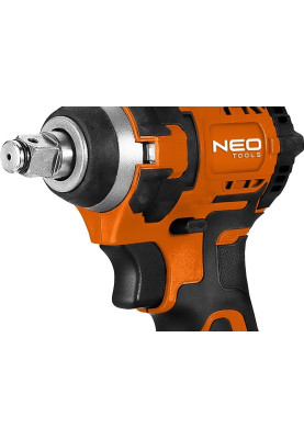 Neo Tools Гайковерт ударний Energy+ 18В безщітковий 2500об·хв 350Нм 1/2" 3 швидкості 1.1кг без АКБ та ЗП