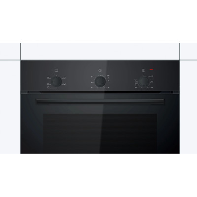 Bosch Духовий шафа Bosch електричний, 71л, A, чорний