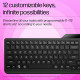 HP Клавіатура мембранна HP 460 Multi-Device key, BT, EN/UK, чорний