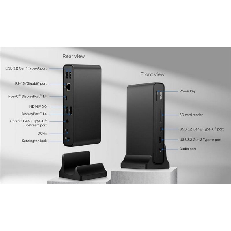 ASUS Док-станцiя DC300 Triple Display USB-C Dock