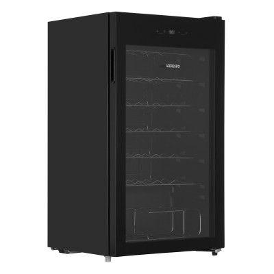 ARDESTO Холодильник для вина, 84.2x48х44, мороз.відд.-96л, зон - 1, бут-34, ST, диспл внутр., чорний