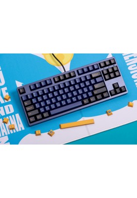 Akko Клавіатура механічна 3087 DS Horizon 87Key, CS Pink V2, USB-A, EN/UKR, No LED, Синій