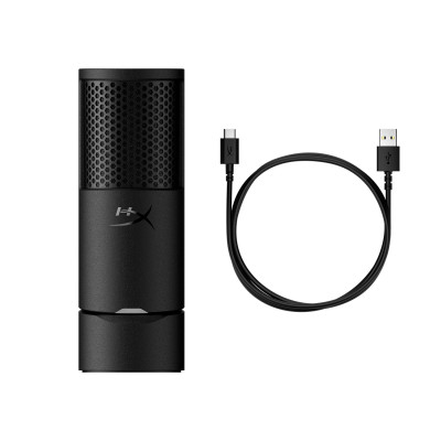 HyperX Мікрофон геймінговий SoloCast 2, Omni, USB-A, 2м, NGenuity, чорний